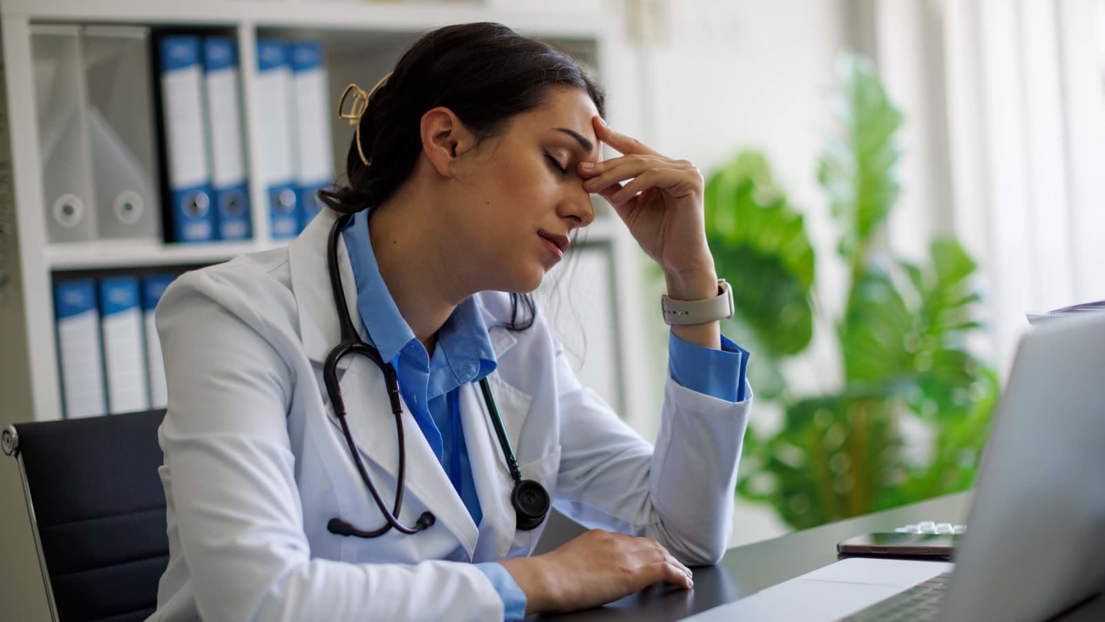 Frustrated physician